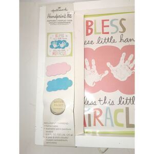 Hallmark Handprint •Baby Memory Kit • Familycore Nostalgia •Hallmark Collectible